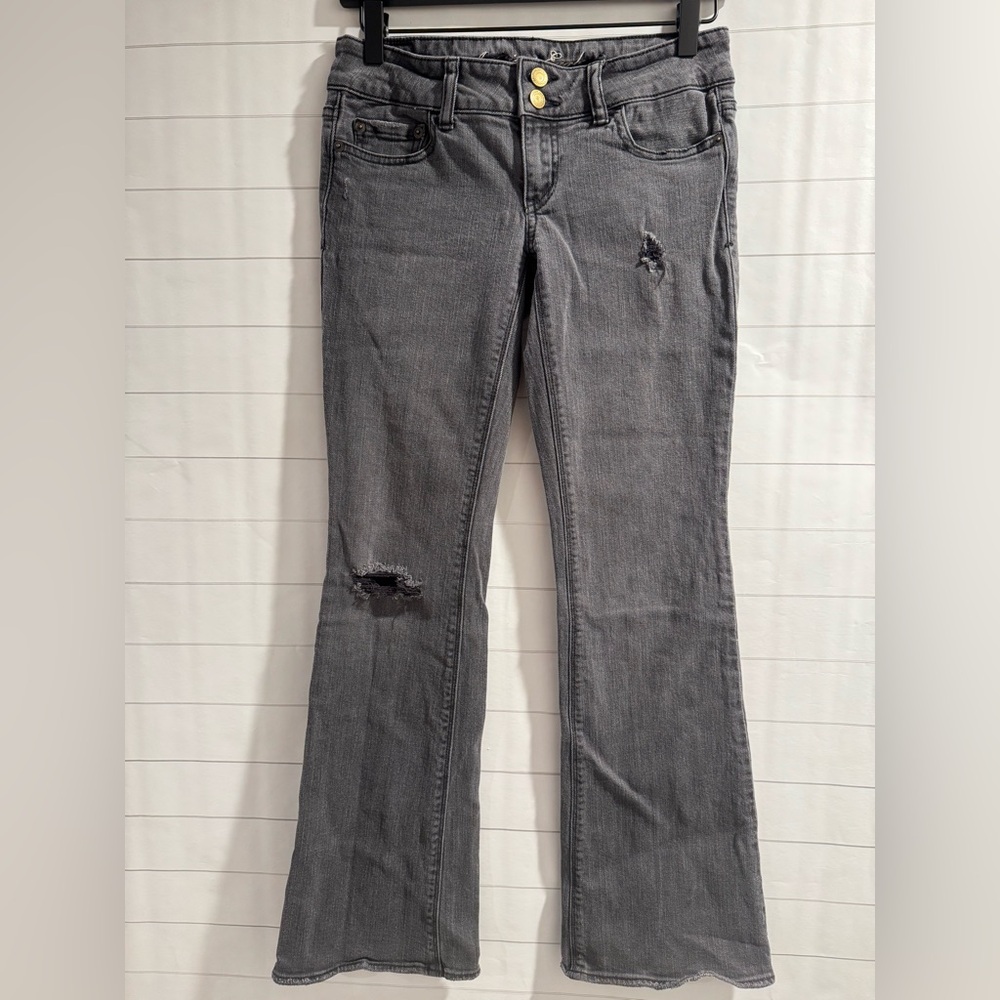 Distressed American Eagle Jeans